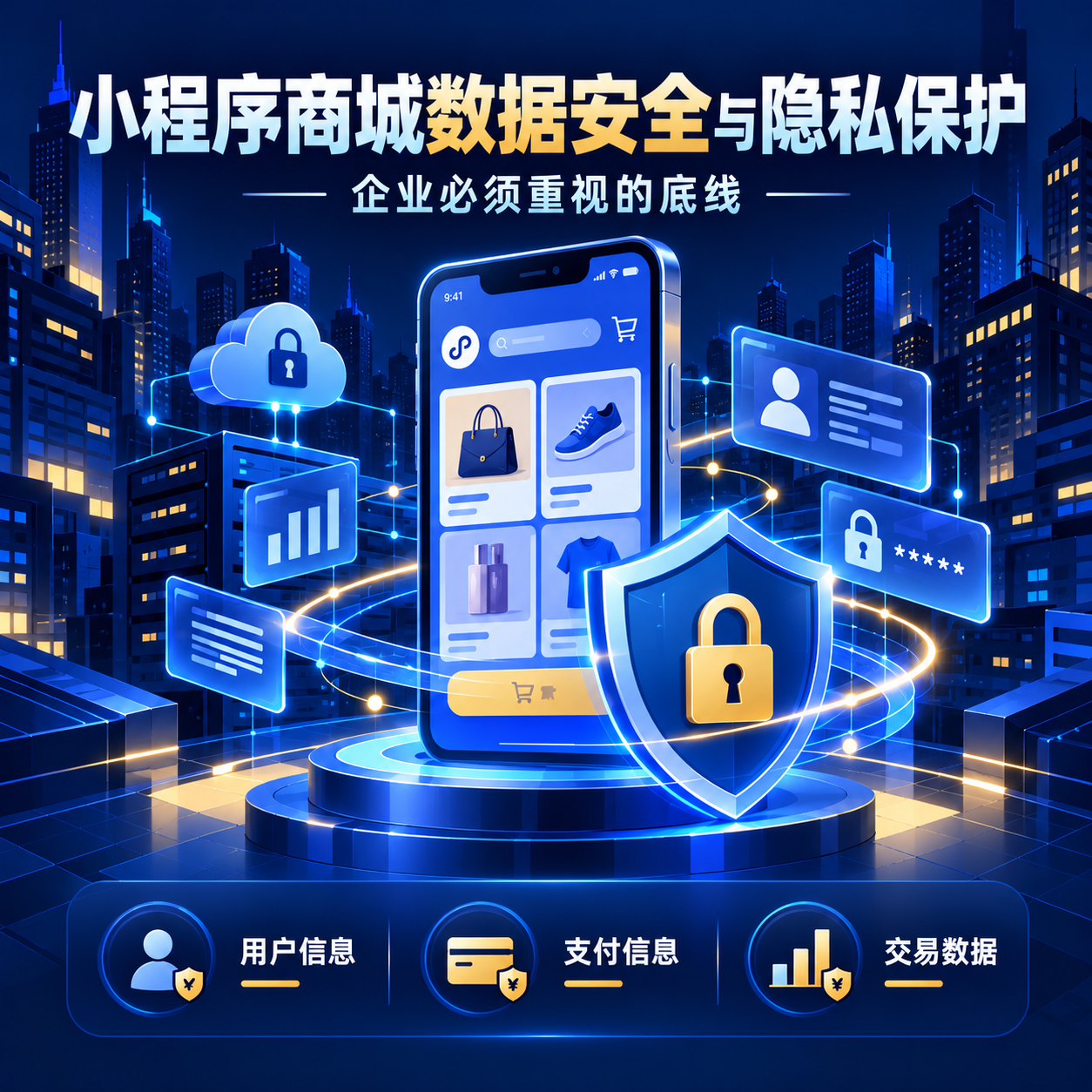 小程序商城数据安全与隐私保护：企业必须重视的底线